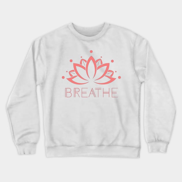 breathe Crewneck Sweatshirt by kiwodesign